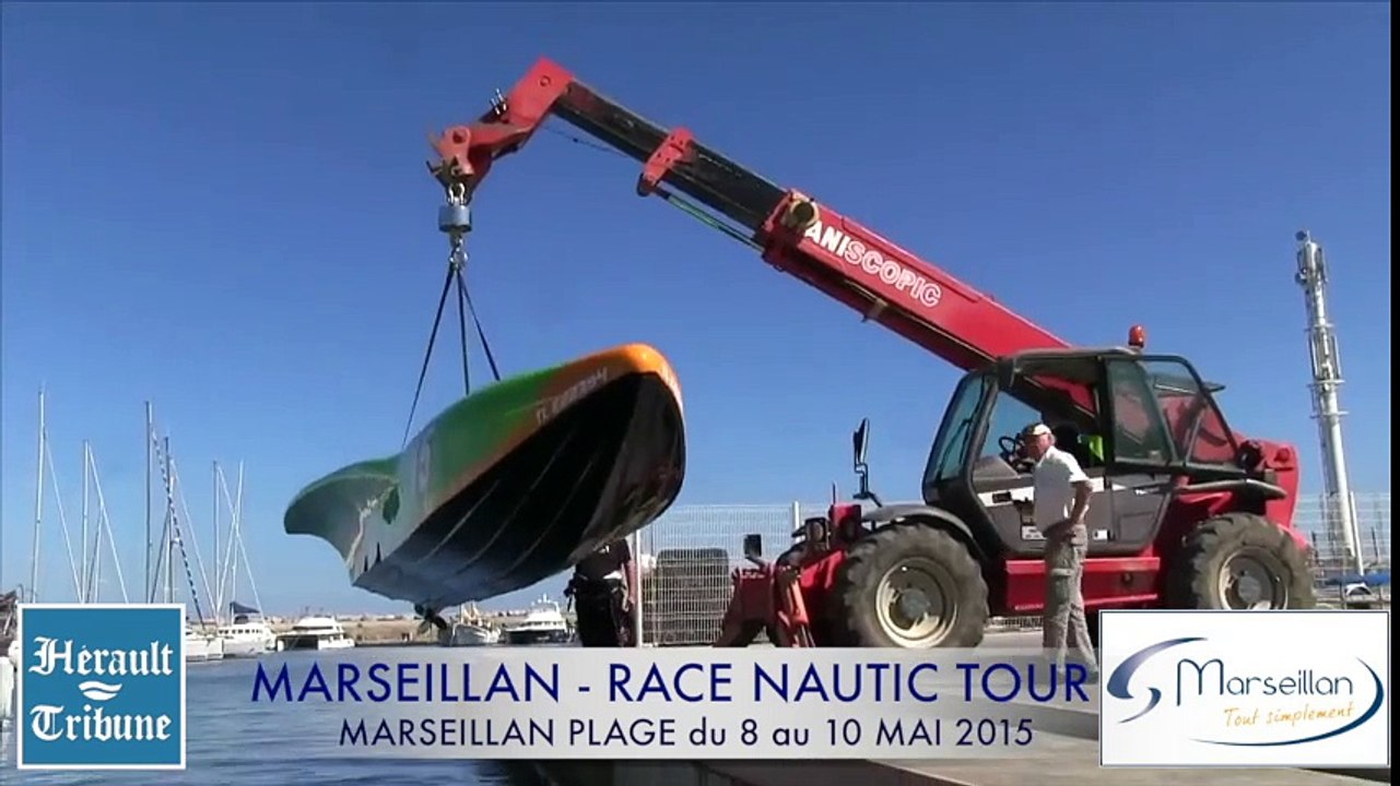 MARSEILLAN - 2015 - Le RACE NAUTIC TOUR fera étape à MARSEILLAN PLAGE du 8 au 10 MAI 2015