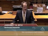 Senate Minority Leader Bill L. Cadman Speaks about the Democrats Abuse of Senate Rules
