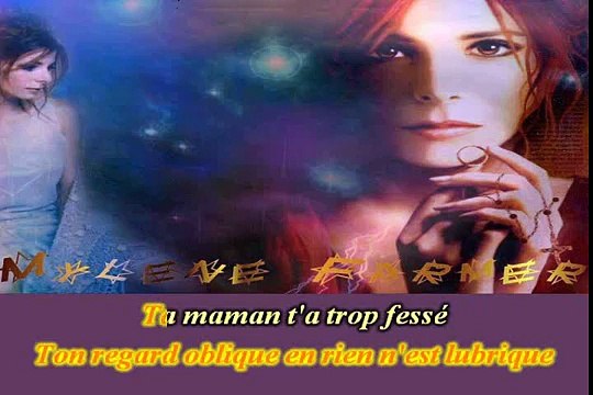 KARAOKE MYLENE FARMER - Pourvu qu'elles soient douces