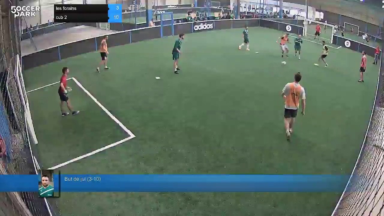 But de jul (3-10) - les forains Vs cub 2 - 29/04/15 19:30 - ligue fevrier 2015 mercredi B