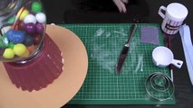 Make a Gumball Machine Giant Cupcake Cake! A Cupcake Addiction How To Tutorial