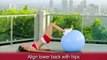 Best Stability Ball Exercises For Beginners - 12 min Workout