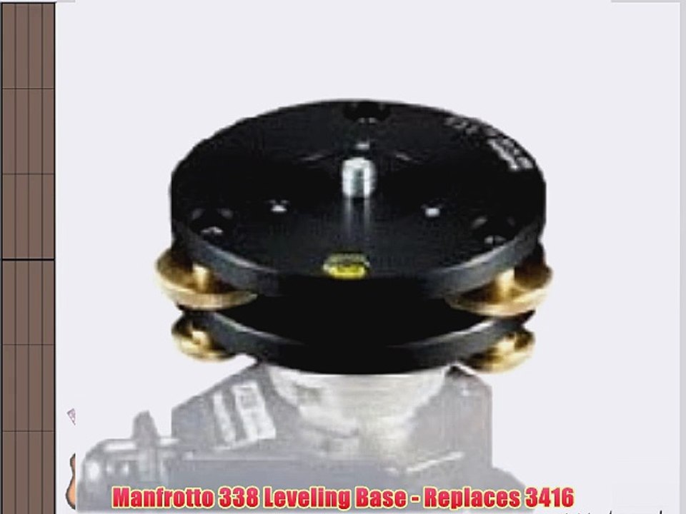 Manfrotto 338 Leveling Base - Replaces 3416