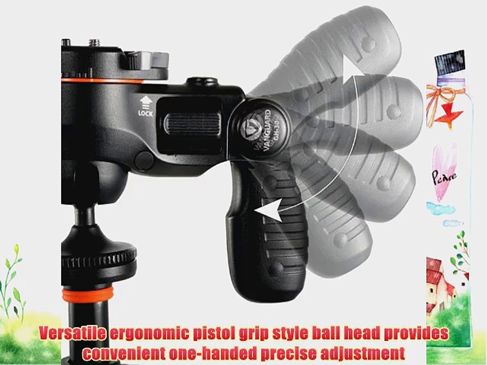 VANGUARD Alta Ca 203Agh Tripod with Gh-30 Pistol Grip Ball Head