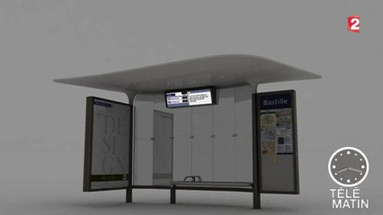 Nouveau - Des abribus connectés