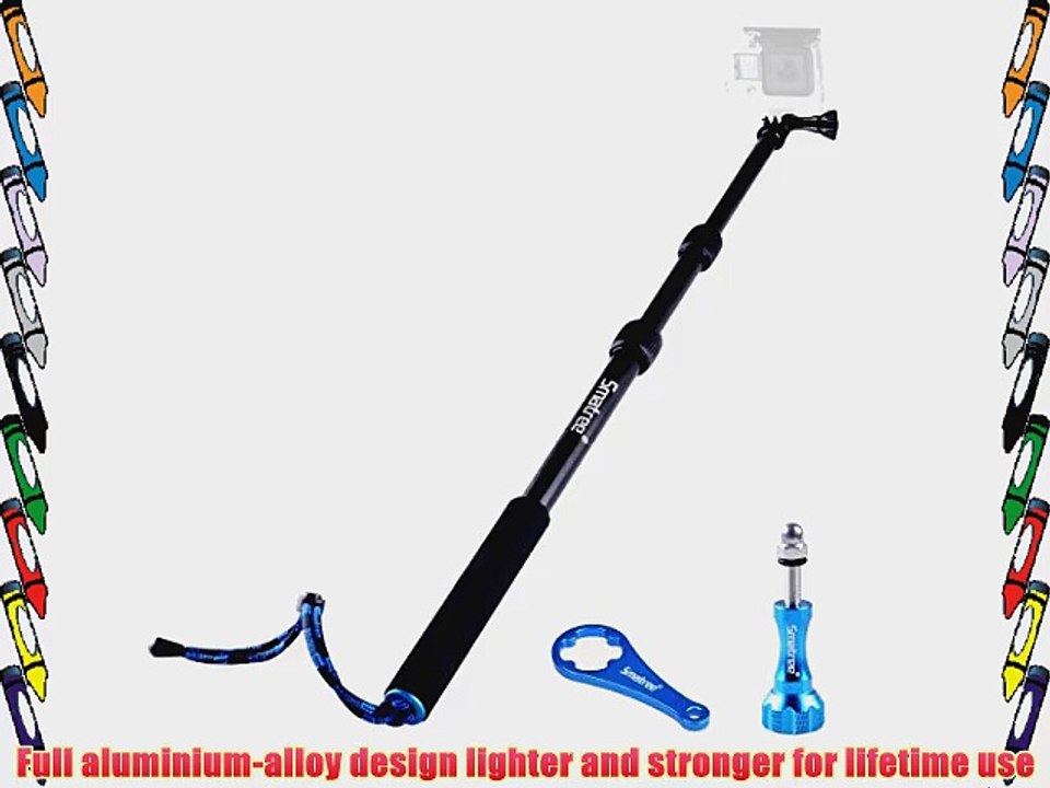 Smatree? SmaPole S1 All-aluminum alloy 16-40 GoPro Handheld Pole integrated with aluminium