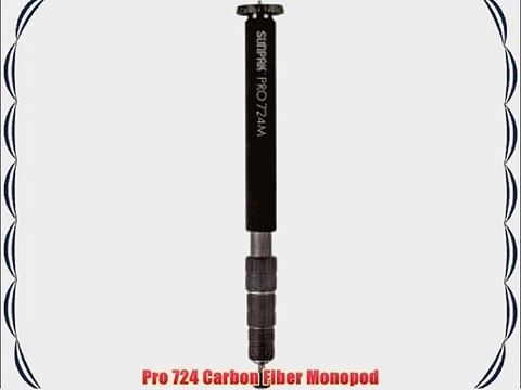 Pro 724 Carbon Fiber Monopod