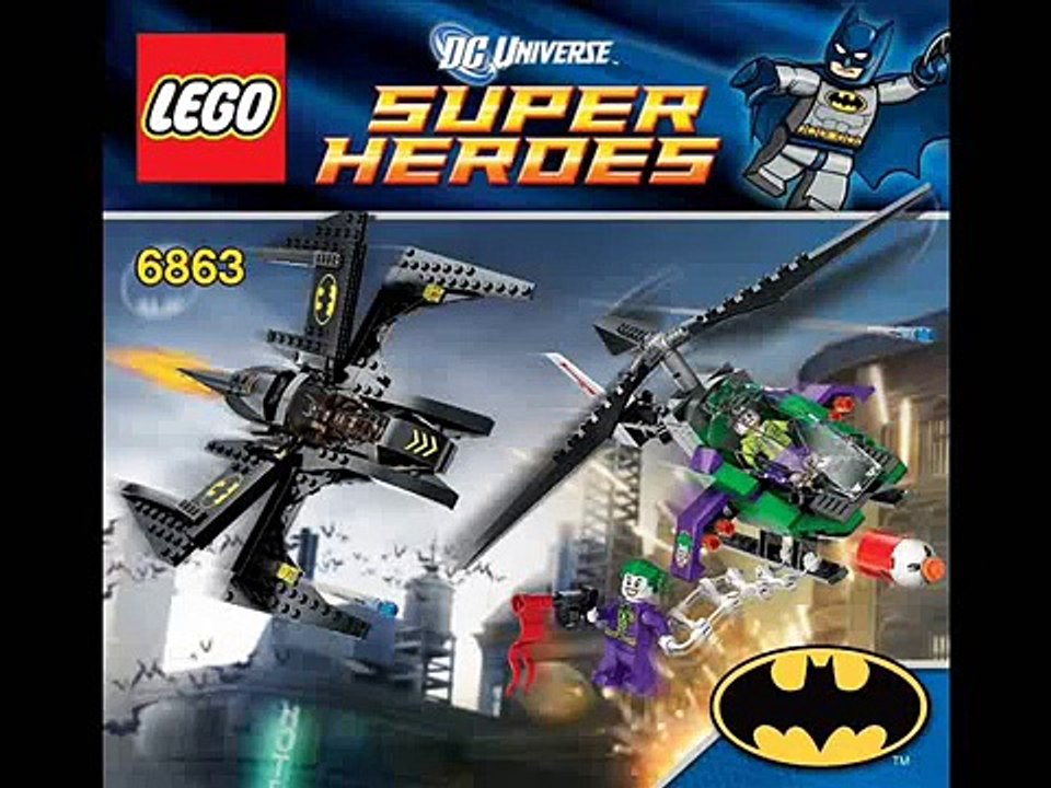 Lego Super Hero's Batwing Battle Over Gotham City (6863)