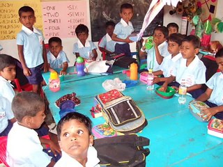 Bristol Evening Post Nursery School Children Sri Lanka