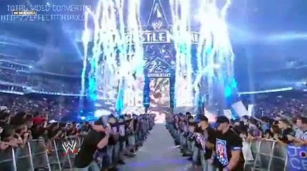 John Cenas 25th Anniversary of WrestleMania Entrance