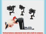 Luxebell Q45 Gimbal Head Tripod Screw for Heavy Telephoto Camera DSLR up to 22 Lbs