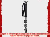 Manfrotto 695CX Carbon Fiber 5 Section Monopod with 234RC Swivel Head   2 Replacement Quick