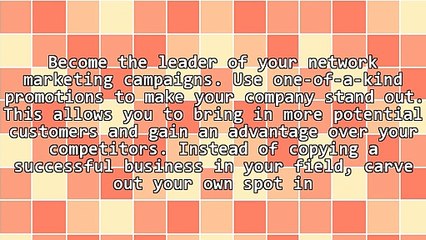 Ways To Become Successful At Network Marketing