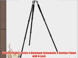 Gitzo GT4330LS Series 4 Aluminum Systematic 3 Section Tripod with G-Lock