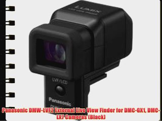 Panasonic DMW-LVF2 External Live View Finder for DMC-GX1 DMC-LX7 Cameras (Black)