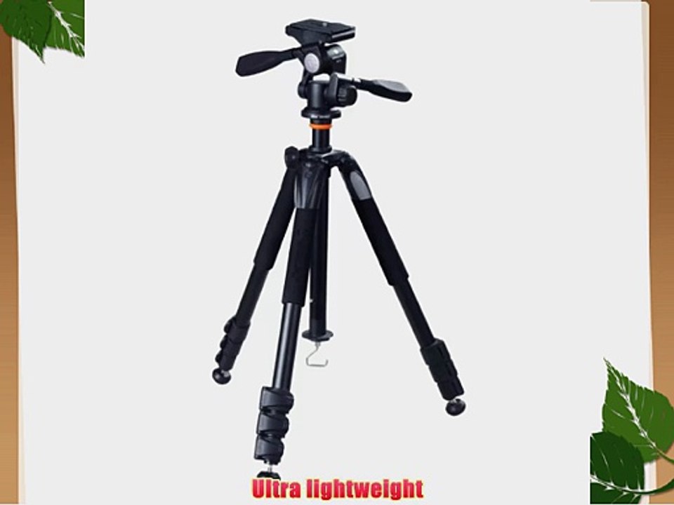 Vanguard Alta  264AP Aluminum Alloy Tripod with PH-32 Panhead Tripod Bag Maximum Height 61