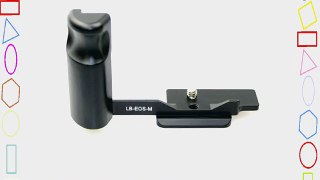 Hand Grip for Canon EOS-M w QR plate Arca Sunwayfoto RRS lever clamp Compatible