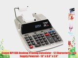 Canon MP11DX Desktop Printing Calculator - 12 Character(s) - AC Supply Powered - 13 x 8.9 x