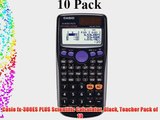 Casio fx-300ES PLUS Scientific Calculator Black Teacher Pack of 10