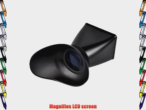 CowboyStudio LCD Viewfinder for Canon 600D 60D DSLR Cameras
