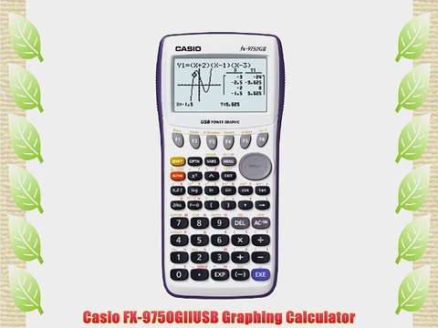 Casio FX-9750GIIUSB Graphing Calculator
