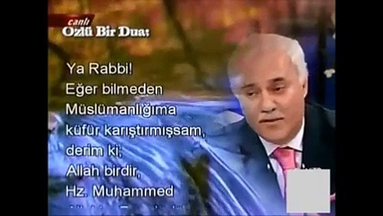 NİHAT HATİPOĞLU ÖZLÜ BİR DUA