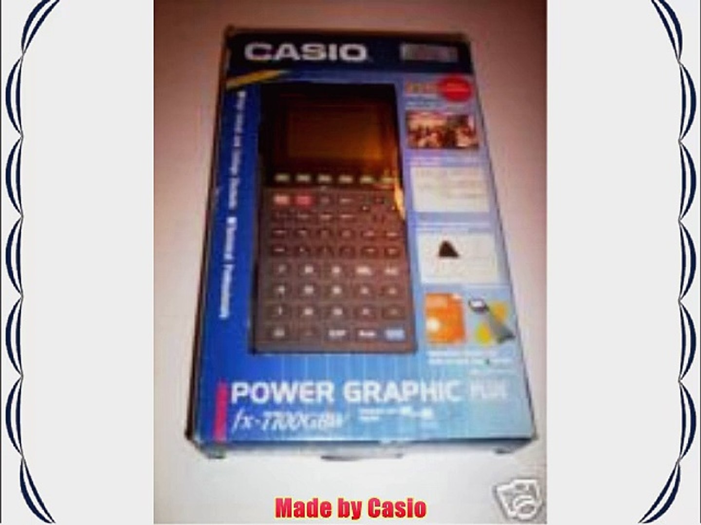 Casio Computer Co. LTD. Casio fx-7700GB Power Graphic Calculator - video  Dailymotion