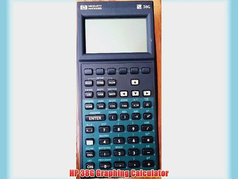 HP 38G Graphing Calculator