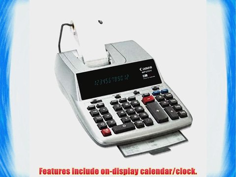Canon Canon MP25DVS 2-Color Ribbon Printing 12-Digit Calculator Silver