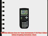 Guerrilla Silicone Case for Texas Instruments TI-84 Plus C Silver Edition Graphing Calculator
