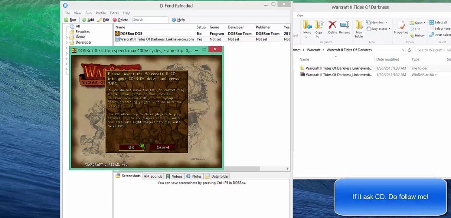 Warcraft II Tides Of Darkness