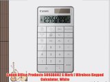 Canon Office Products 5093B002 X Mark I Wireless Keypad Calculator White