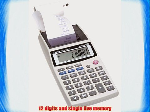 Canon P1-DHII Handheld/Portable Printing Calculator