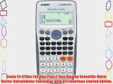 Casio Fx-570es Fx570es Plus 2-line Display Scientific Marix Vector Calculations Calculator