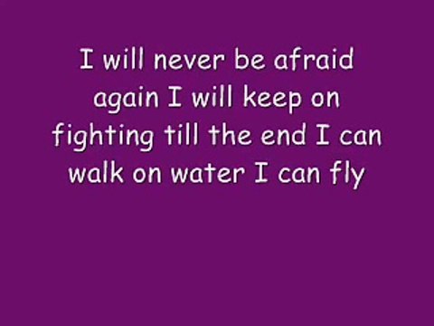 Basshunter-I can walk on water,I can fly (Lyrics)