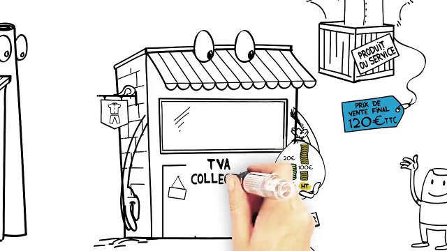 Dessine-moi l'éco : TVA collectée, TVA déductible : qui paie réellement ?