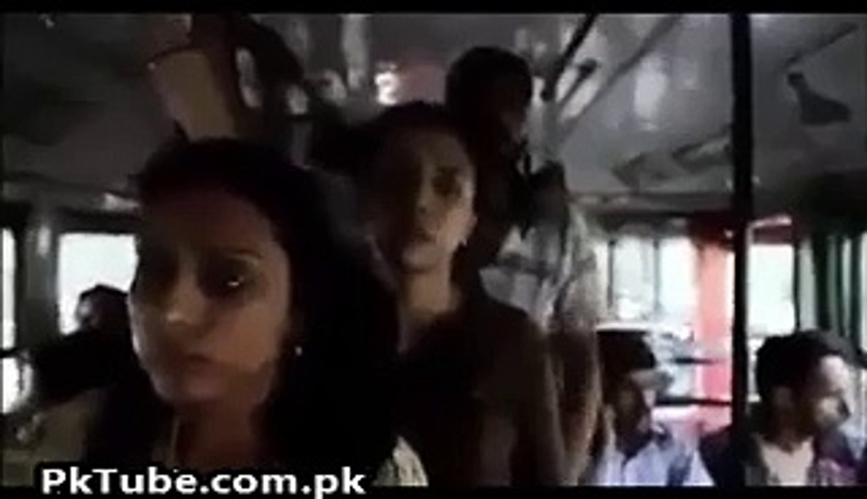 Girl Taught Shocking Lesson to Boy in Bus