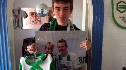 Winsumer heeft permanent FC-logo op muur gestuukt - RTV Noord