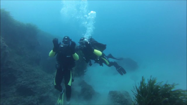 Baptême plongée de JC , baptisé par Loic