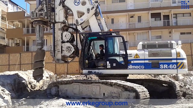 Erke Group,SR-60 Fore Kazık Makinesi, Ege Temel İzmir, erkegroup.com