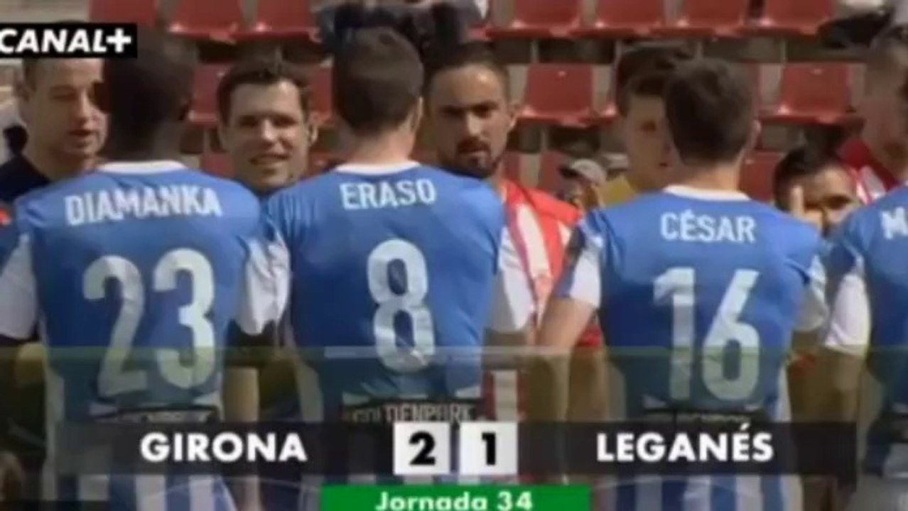 GIRONA F.C. 2, C.D. LEGANÉS 1
