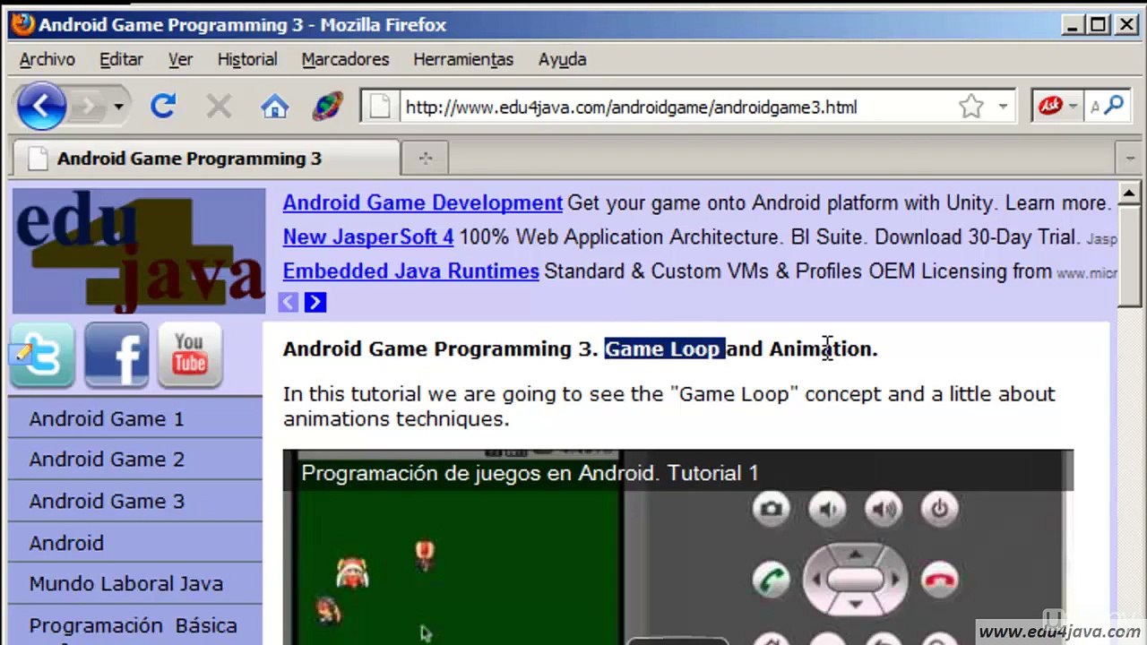 Android Game Programming 3. Game Loop and Animation