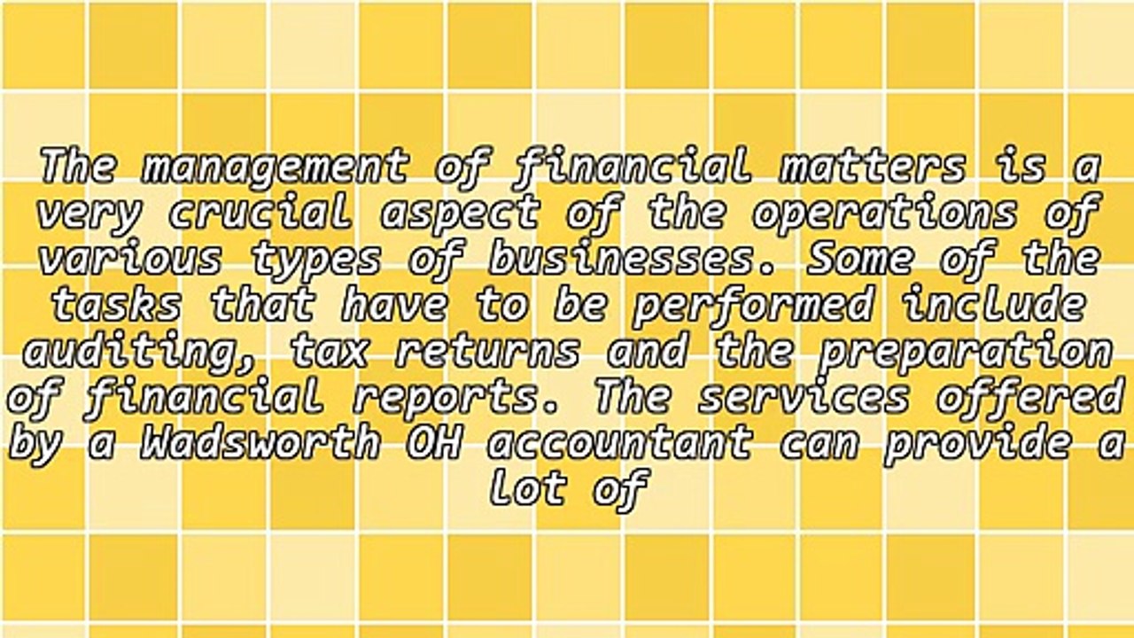 A Quick Look At How A Wadsworth Full Accounting Service Can Help Your Business
