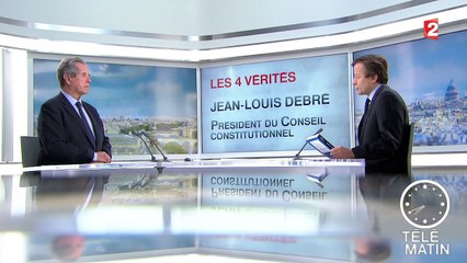 Les 4 Vérités-Jean-Louis Debré présente son livre "Le monde selon Chirac"