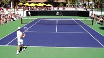 Five Minutes of Beautiful Tennis Training - Federer Nadal Djokovic [1080p]
