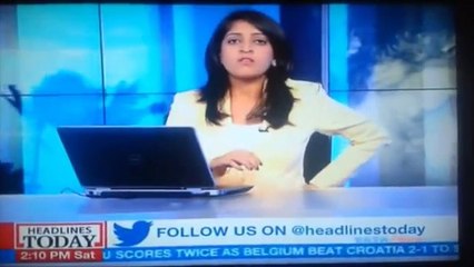 News Anchor Caught Itching Live TV Mistake