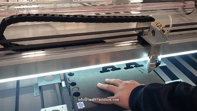 60mm eva foam laser cutting, laser machine,/info@Laser-solution.com