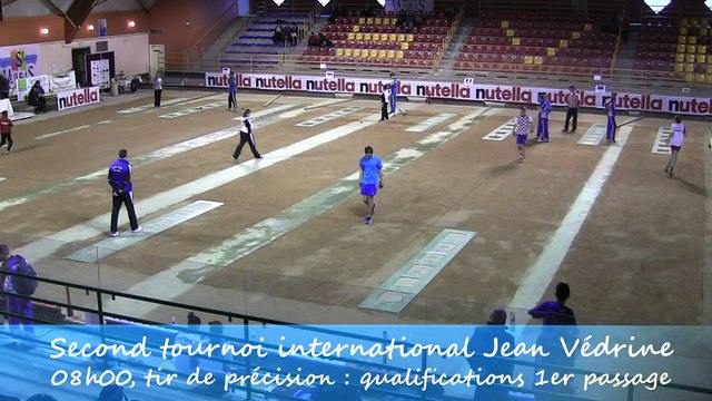 Qualifications 1 U15, Tir de précision, Second tour international Jean Védrine, Sport Boules, Saint-Vulbas 2015