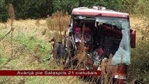 OgresTV: Avārijā pie Salaspils 21 cietušais (24.09.2012)