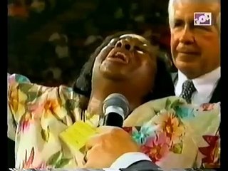 Demonic Manifestation at Benny Hinn Crusade?